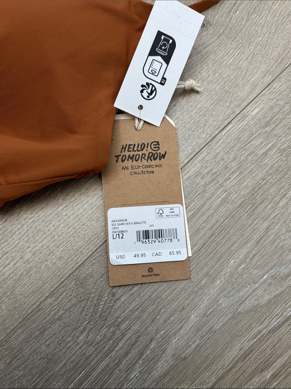 Billabong Sol Searcher V Bralette L - Picture 2 of 3